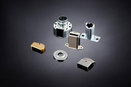 Khóa cửa đóng dấu - Bộ phận khóa Motise & Bộ phận khóa hình trụ