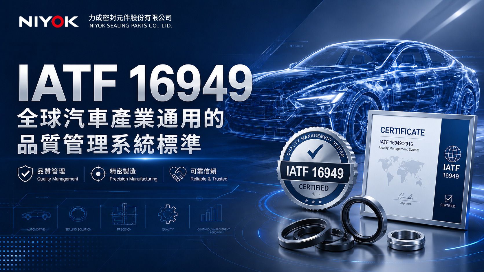 Does NIYOK Have an Automotive-Grade Quality System?