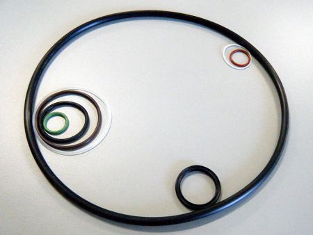 O Ring - O-rings of various sizes and colors are used in dynamic and static applications.