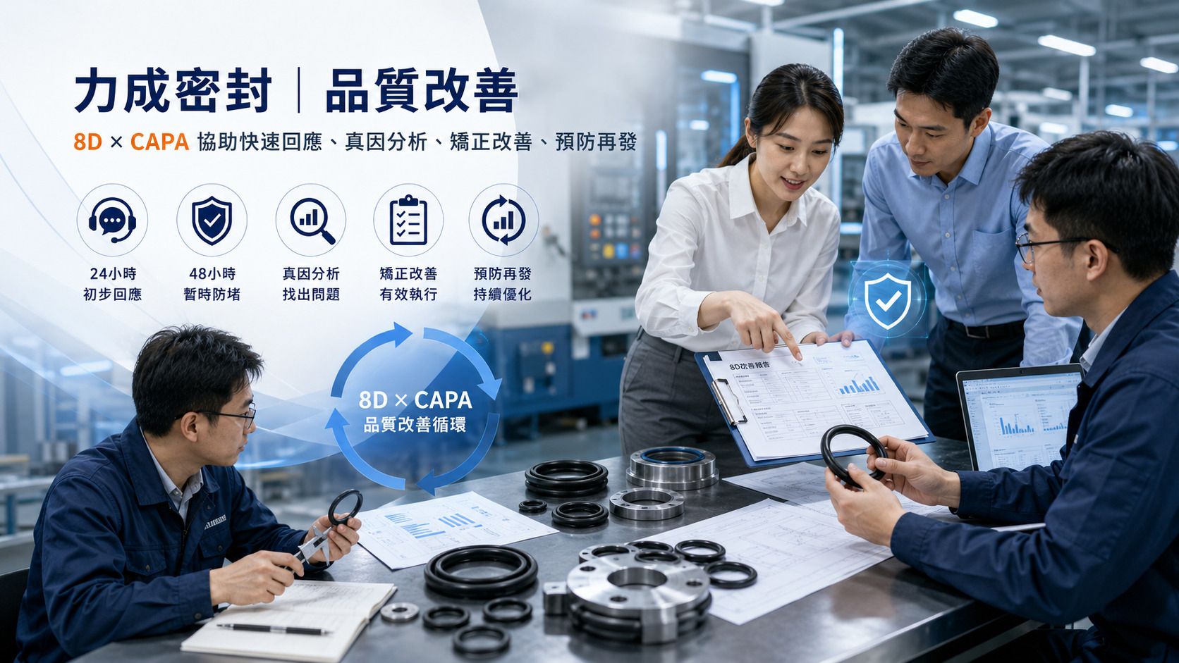 Systematic Process, Strengthened Customer Confidence.