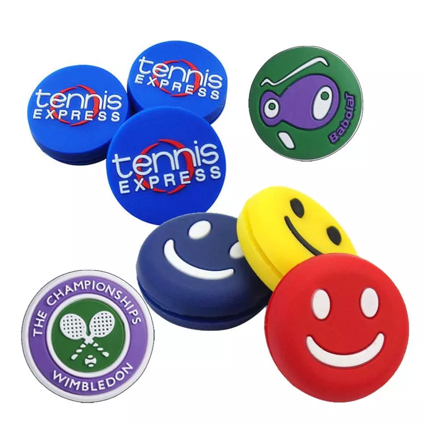 Custom Tennis Racket Dampener | Embroidered patches manufacturer | Star Lapel Pin Custom Tennis Racket Dampener | Embroidered patches manufacturer | Star Lapel Pin