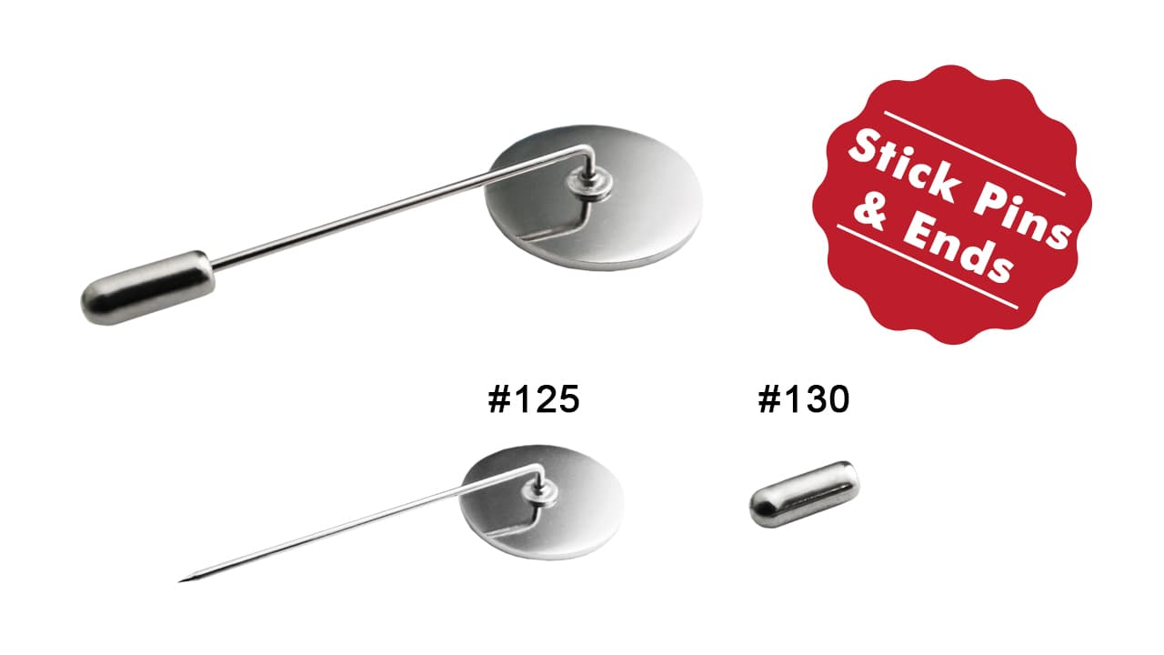 Complete Pin Back Options for Custom Lapel Pins | Embroidered patches ...