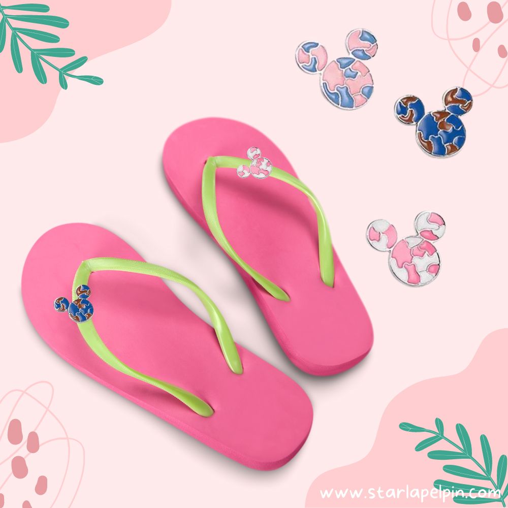 Kit De 65 Breloques Charmes Pour Chaussures - Motifs Fleurs, Animaux - Décorations été, Plage, Fête - Pour Enfants