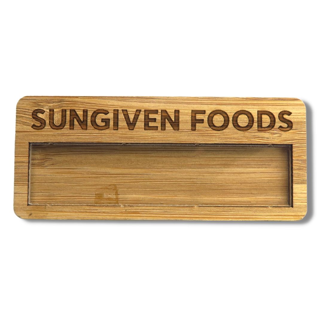 Eco-Friendly Wooden Name Tag | Custom Gifts, Pins, Medals, Coins ...