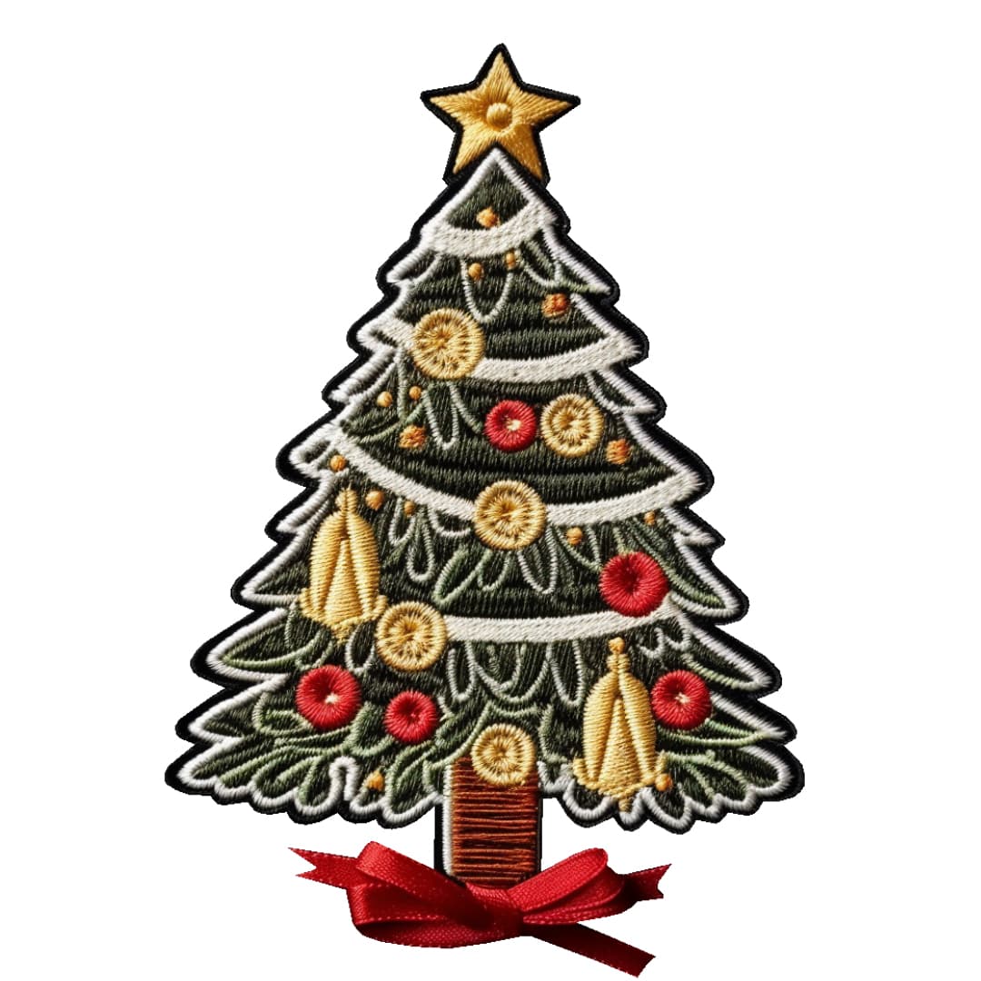 Christmas Patches and Appliques Embroidered patches manufacturer