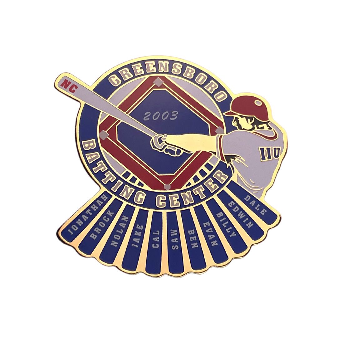 Custom Softball Trading Pins | Embroidered patches manufacturer | Star ...