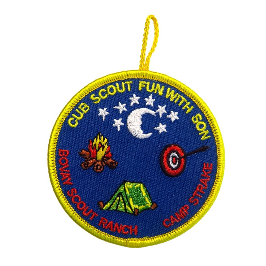 Cub Scout Badges Button Loop | Embroidered patches manufacturer | Star ...