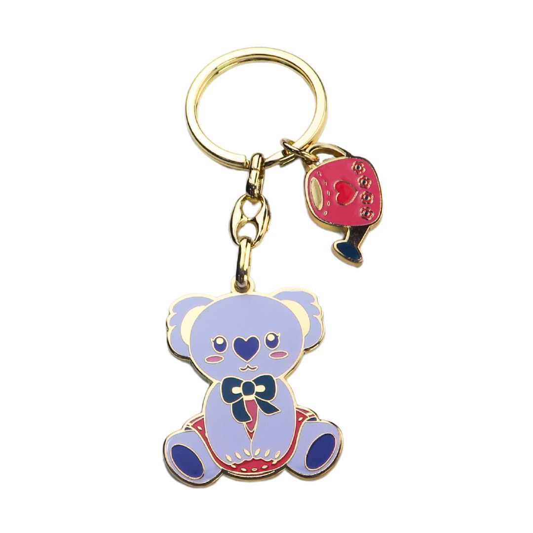 Exquisite Hard Enamel Keychains Embroidered patches manufacturer