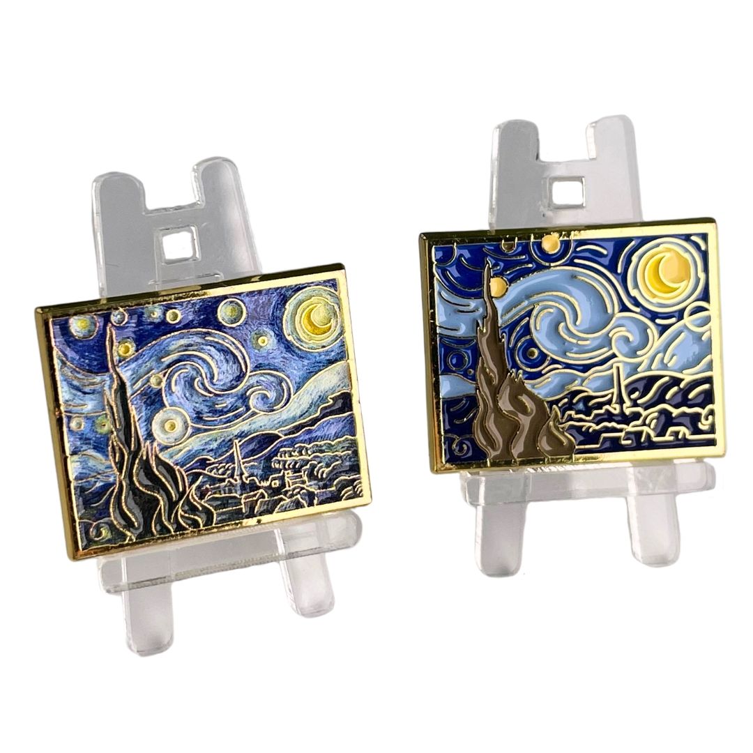 Starry Night Cute Pins | Custom Gifts, Pins, Medals, Coins & Souvenirs ...