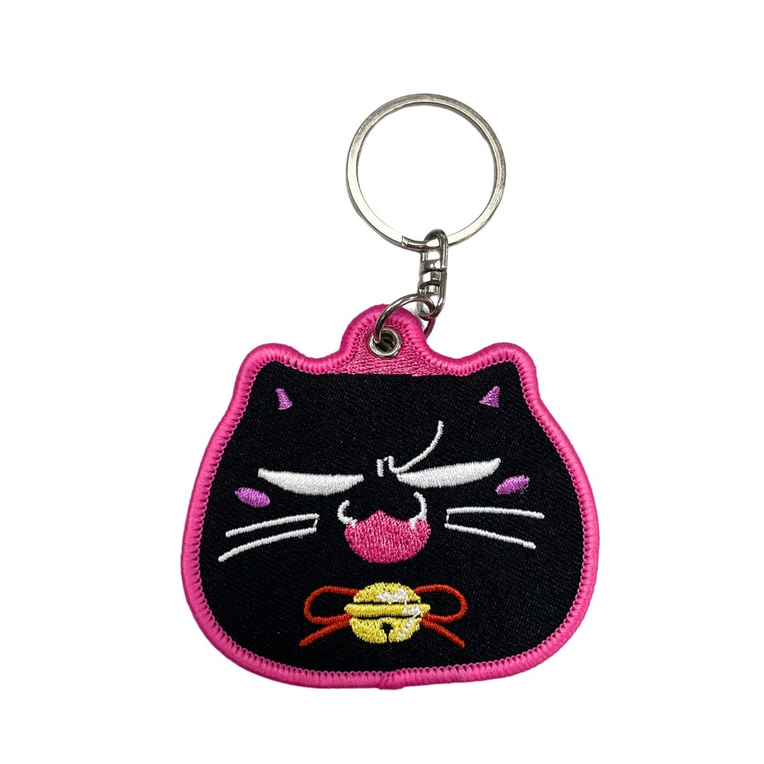 Embroidered Key Ring | Embroidered patches manufacturer | Star Lapel Pin