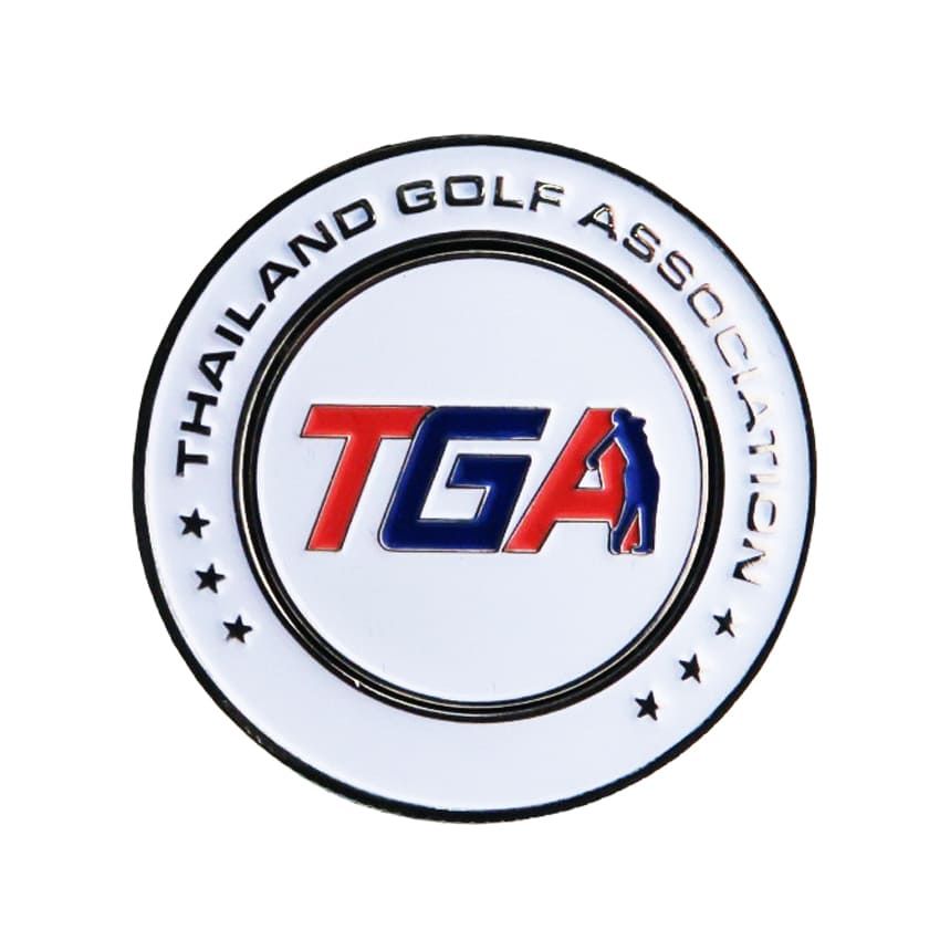 Golf Ball Marker Coins Embroidered patches manufacturer Star Lapel Pin