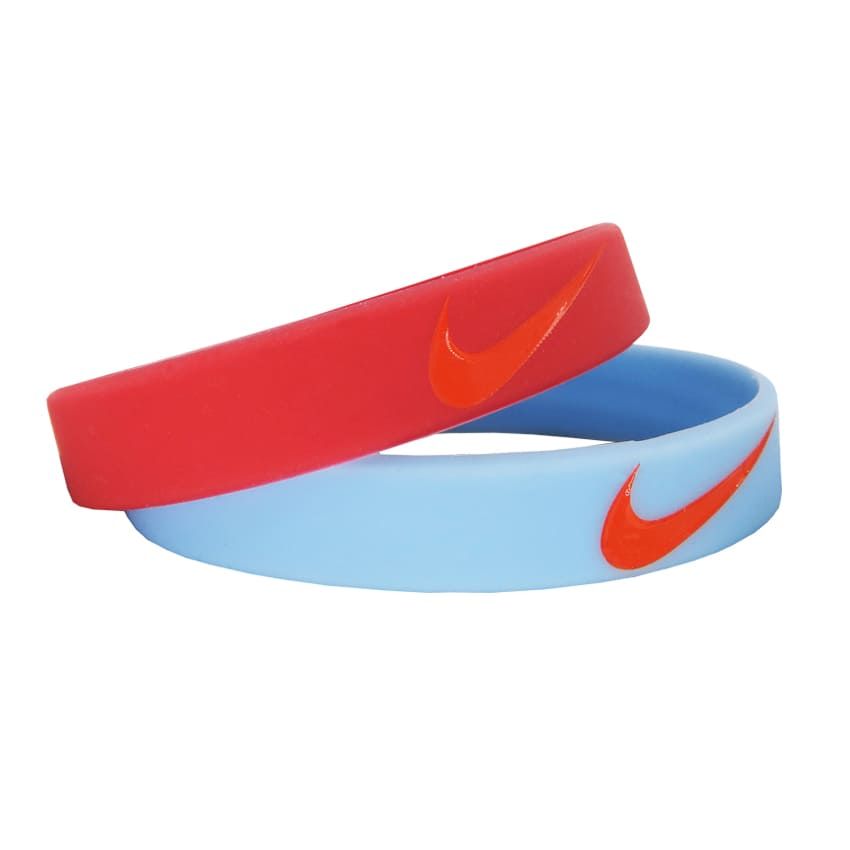 Debossed Silicone Wristbands - Your design debossed or infilled