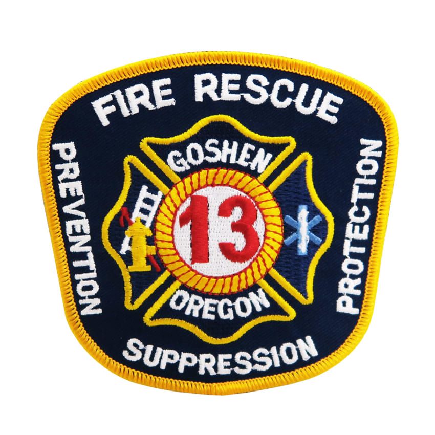 Custom Firefighter Patches | Embroidered patches manufacturer | Star ...