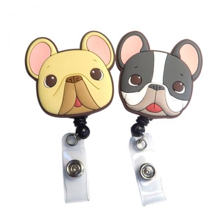 Mukautetut kumiset merkkikortin kelat - Vedettävä merkkikortin pidike.