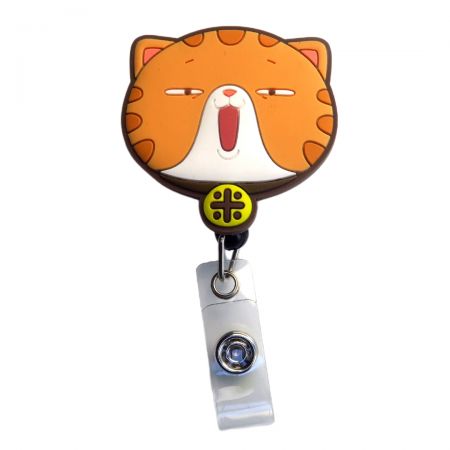 Custom badge id holder retractable.