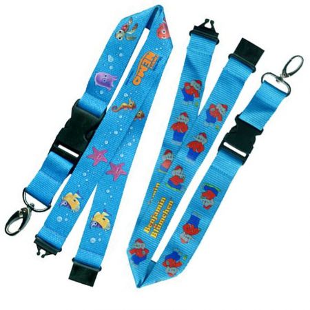 Personalized coloured lanyards