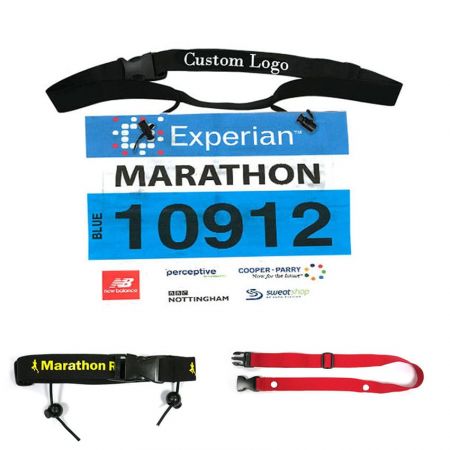 Cinturón de carrera - Cinturón de número de maratón