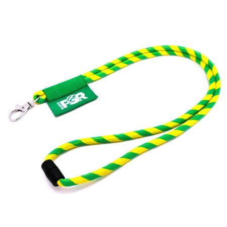 Personalized cord lanyards
