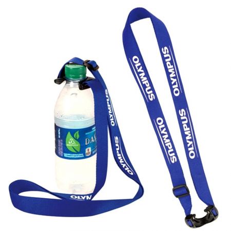 Wasserflaschen-Schlüsselband - Individuelles Schlüsselband mit Flaschenhalter.