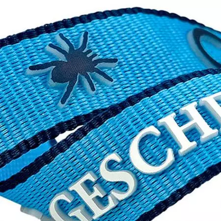 3D Printed Lanyards - 3D lanyard with neck strap.