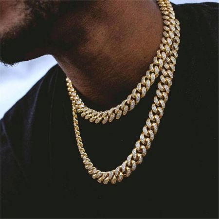 Hip Hop acrylic cuban chain
