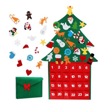 Рождественский адвент-календарь - Тканевые адвент-календари на продажу