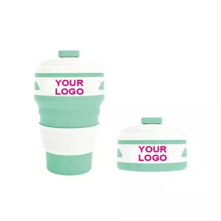 Collapsible Camping Cup - Personalized cups with lids