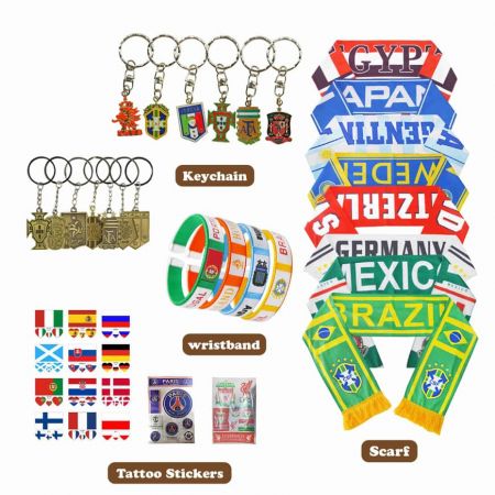 FIFA Merchandise aus 32 Ländern
