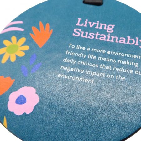 Proteja a terra com impressão UV ecológica.