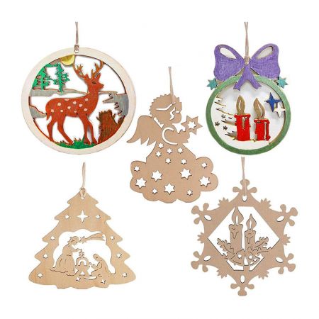 personalized wooden ornaments