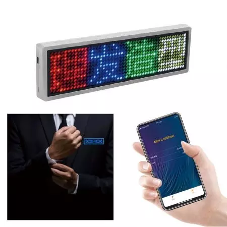 LED-naamplaatje
