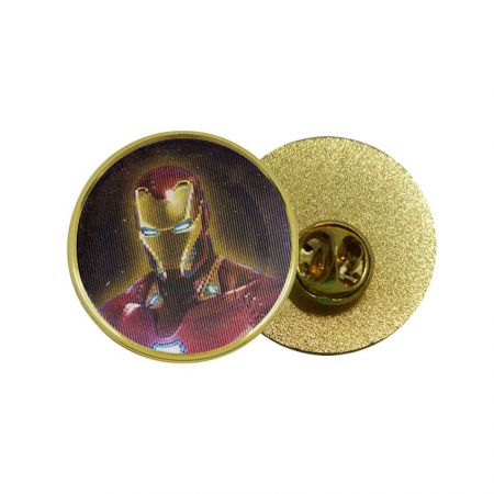 Personlig 3D Lentikulær Slipsnål