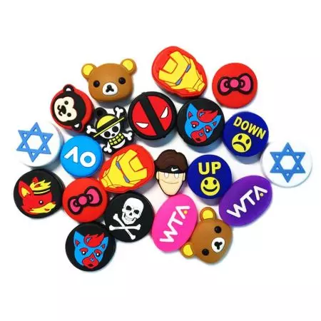 Tennis vibration dampeners can be washable and you do not need to worry about the color to be faded.