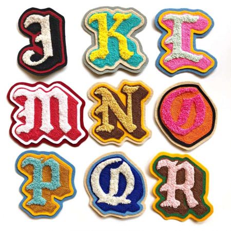 customized chenille patches