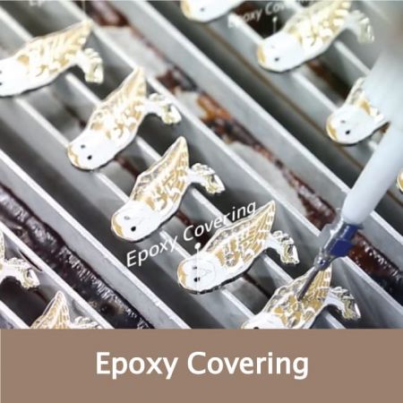 Epoxy covering process