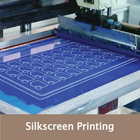 Silkcreen printing process