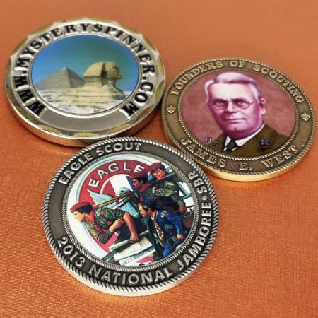 Star Lapel Pin is the best for custom challenge coins.