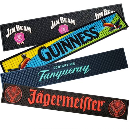 Custom Bar Mat - Your rubber beer mats will let you make your promotional ideas real.