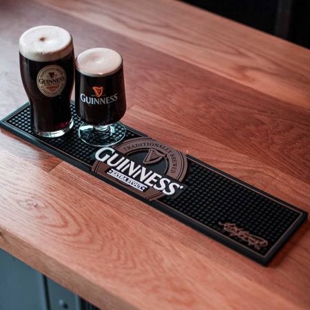 The custom bar mat is a perfect and useful accessory for promoting.