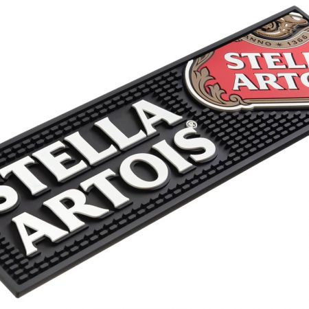 The custom bar mat is always necessary for your bar and restaurant.