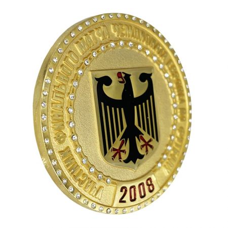 Star Lapel Pin tilbyr ulike tilpassede metallmyntstiler.