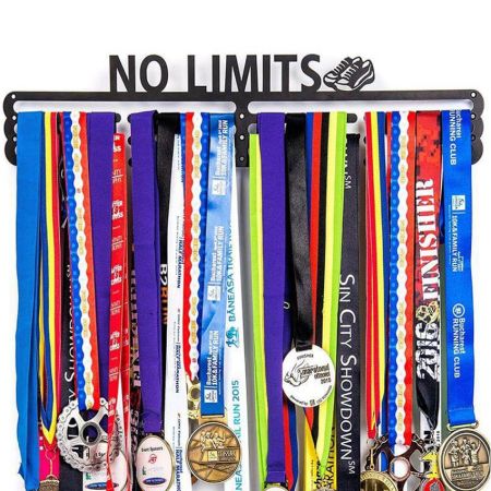 Высококачественная металлическая вешалка для медалей - Добро пожаловать в кастомизированный держатель для медалей