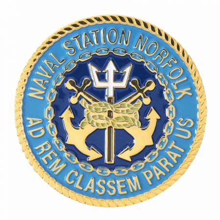 Pas munt touwlijnrand aan