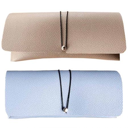 The leather sunglass case can be made of high-quality leather.
