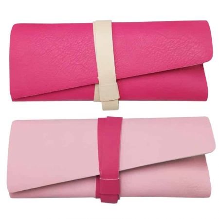 The promotional soft leather glasses case is a good idea giveaways.