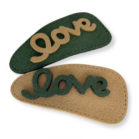 फॉक्स चमड़े का बाल स्नैप क्लिप - हमारे पास आपके लिए चमड़े के बाल स्नैप क्लिप को अनुकूलित करने के लिए विभिन्न रंग और पैटर्न हैं।