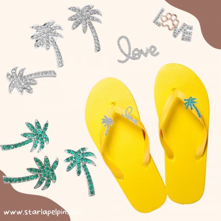 Obtén nuestras decoraciones de zapatos para divertirte en verano.