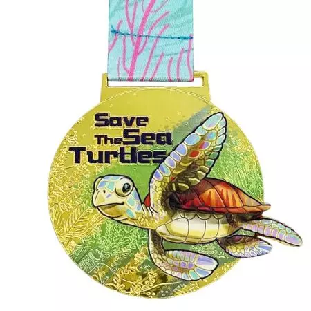 Vivid UV Printing for Custom Medals - The UV-printed can let custom medal designs to have more effect choices.