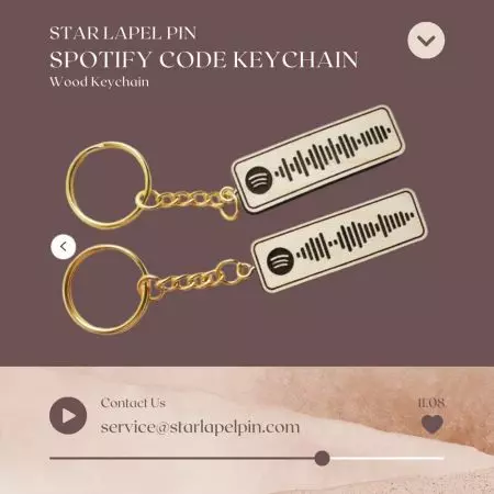 Spotify 키링의 코드를 스캔하여 좋아하는 노래나 앨범을 재생하세요.