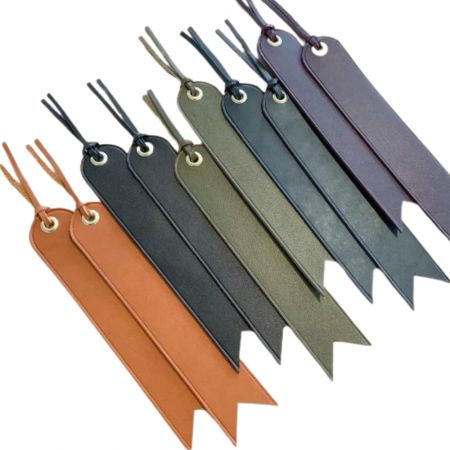 Marcador de cuero personalizado - Personaliza marcadores de cuero personalizados.